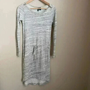 Anthropologie Left of Center‎ Gray Sweater Dress XS